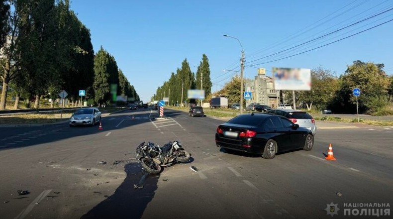 У Рівному травмувався неповнолітній мотоцикліст