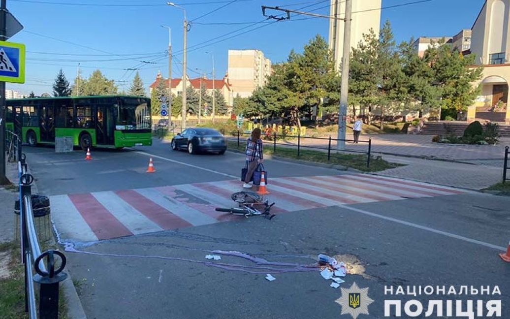 У Тернополі водійка на пішохідному переході на смерть збила дитину