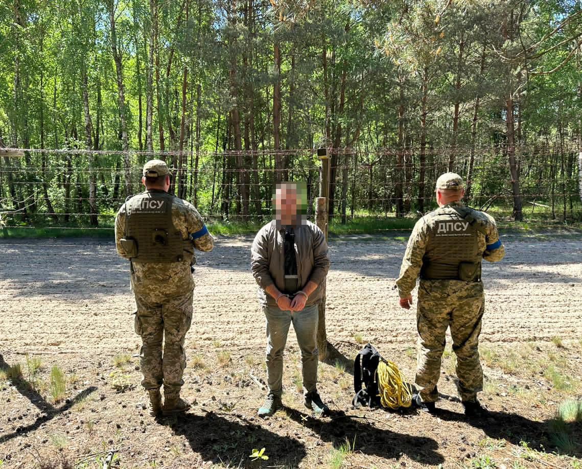 Прикордонники затримали жителя Київщини, який спробував нелегально дістатися до Польщі