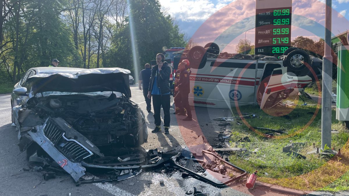 Водію швидкої із вчорашньої ДТП у Калуші загрожує кримінальне покарання